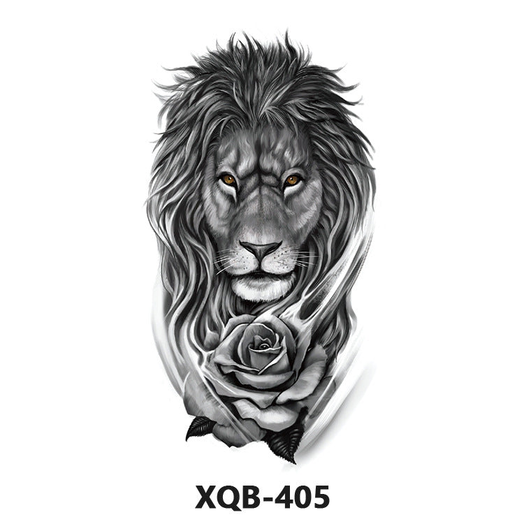 Fierce Lion with Gentle Rose XQB-405