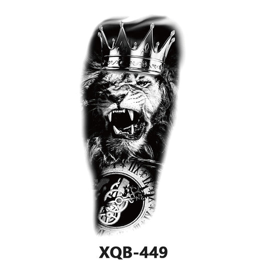 Lion with Crown and Clock XQB-449